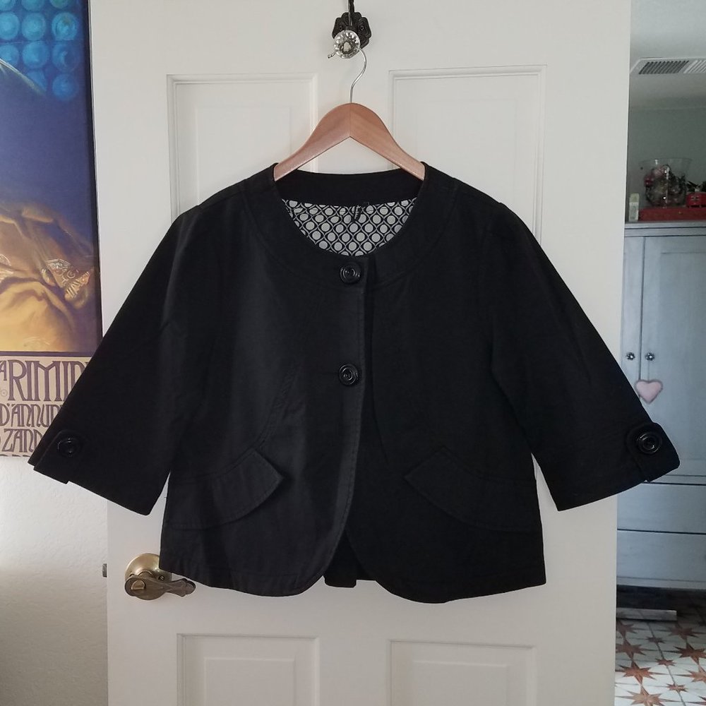 Ambition Black Swing Birdseye Jacket